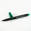 Faber-Castell ปากกาเขียนแผ่นใส ลบไม่ได้ F (0.6) <1/10> สีเขียว